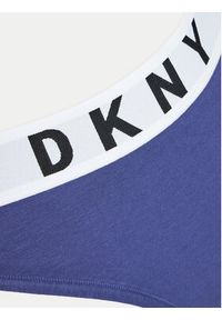 DKNY Stringi DK4529 Niebieski. Kolor: niebieski. Materiał: bawełna