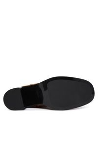 Calvin Klein Botki HW0HW02592 Brązowy. Kolor: brązowy. Materiał: skóra, zamsz