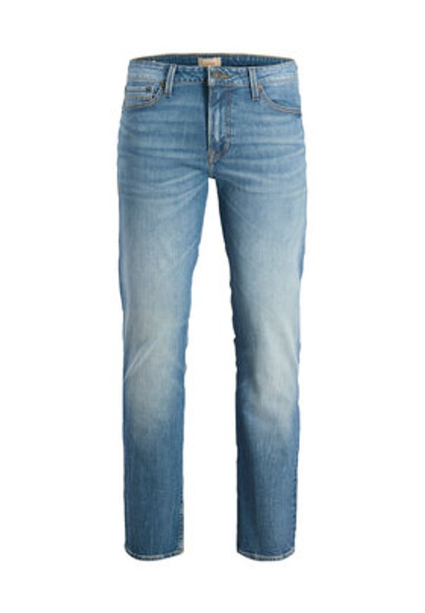 Jack & Jones Jeansy Clark Vintage 12278238 Niebieski Skinny Fit. Kolor: niebieski. Styl: vintage