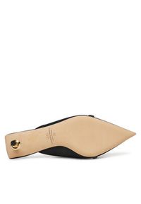 Elisabetta Franchi Klapki SA-33L-52E2 Czarny. Kolor: czarny. Materiał: skóra, zamsz