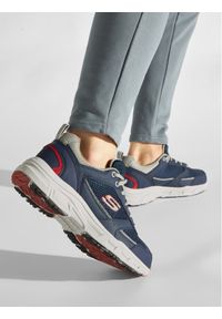 skechers - Skechers Trekkingi Verketta 51898/NVGY Granatowy. Kolor: niebieski. Materiał: materiał. Sport: turystyka piesza #1