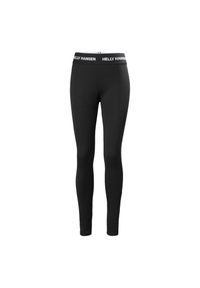 Legginsy damskie Helly Hansen Lifa Merino Midweight. Kolor: czarny. Sezon: lato. Sport: turystyka piesza