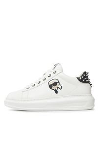 Karl Lagerfeld - KARL LAGERFELD Sneakersy KL62529N Biały. Kolor: biały #4