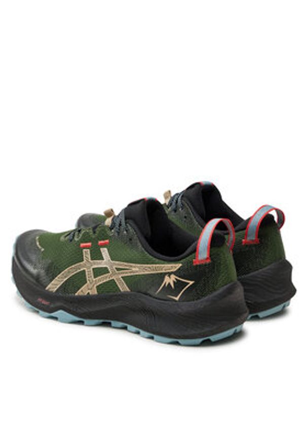 Asics Buty do biegania Gel-Trabuco 12 1011B799 Zielony. Kolor: zielony. Materiał: materiał, mesh