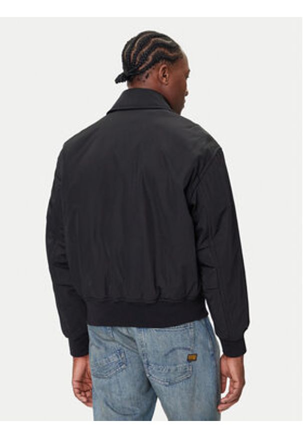 BOSS Kurtka bomber Oking 50543492 Czarny Oversize. Kolor: czarny. Materiał: syntetyk