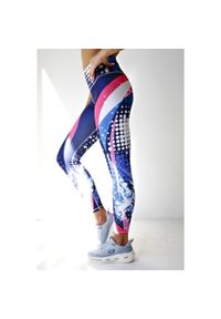 2SkIN - Legginsy do biegania damskie 2skin Revolution. Kolor: wielokolorowy. Sport: bieganie