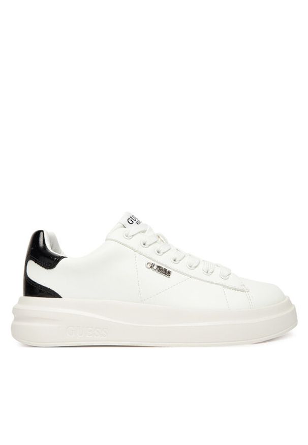 Guess Sneakersy FLFE10 PEL12 Biały. Kolor: biały. Materiał: skóra