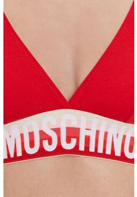 Moschino Underwear Biustonosz kolor czerwony. Kolor: czerwony. Rodzaj stanika: odpinane ramiączka #3