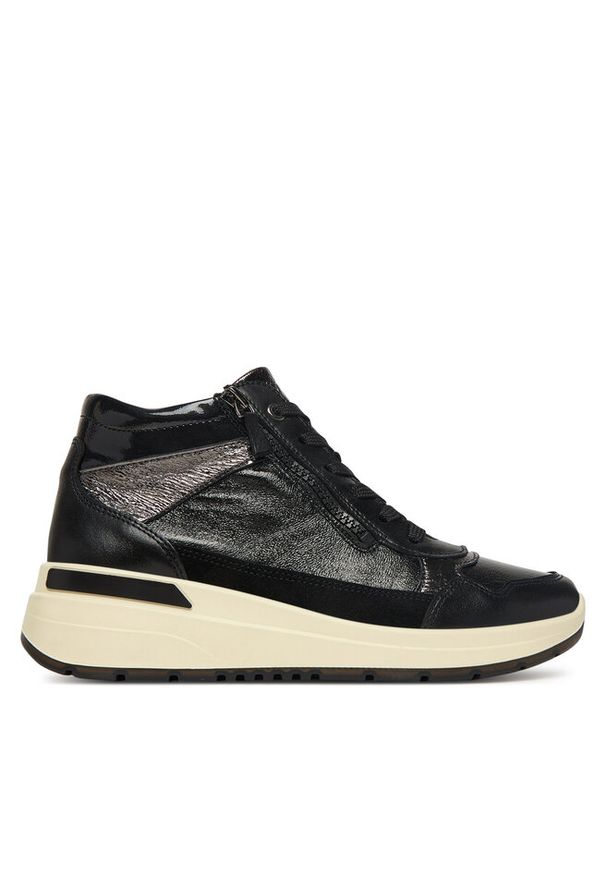 Sneakersy Ara. Kolor: czarny