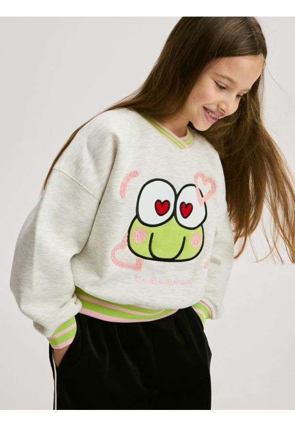 Reserved - Bluza Hello Kitty and friends - złamana biel. Materiał: bawełna. Wzór: motyw z bajki