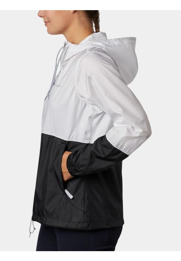 columbia - Kurtka wiatrówka damska Columbia Flash Forward II Windbreaker. Kolor: biały, wielokolorowy, czarny