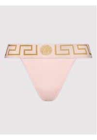 VERSACE - Versace Stringi AUD01042 Różowy. Kolor: różowy. Materiał: bawełna