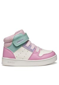 Sneakersy Geox. Kolor: różowy
