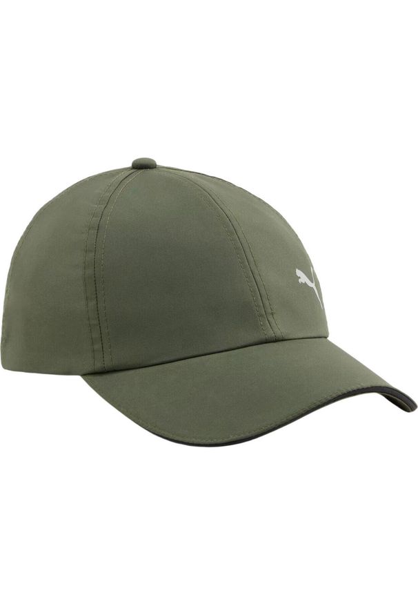 Czapka z daszkiem unisex Puma Ess Running Cap. Kolor: zielony