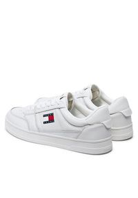 Tommy Jeans Sneakersy Tjm The Greenwich New Ess EM0EM01574 Biały. Kolor: biały. Materiał: skóra #4