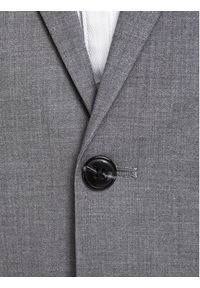 Jack & Jones Garnitur Franco 12181339 Szary Super Slim Fit. Kolor: szary. Materiał: syntetyk