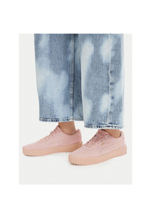 Sneakersy Puma. Kolor: różowy