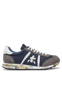 Premiata Sneakersy Lucy 7089 Granatowy. Kolor: niebieski. Materiał: materiał