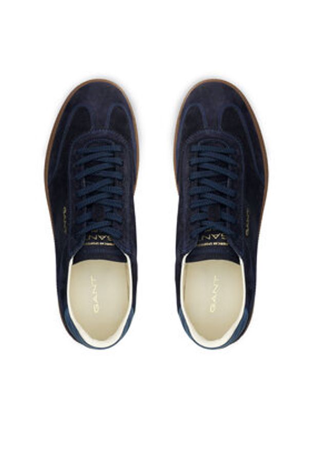 GANT - Gant Sneakersy 31633008 Granatowy. Kolor: niebieski. Materiał: skóra, zamsz