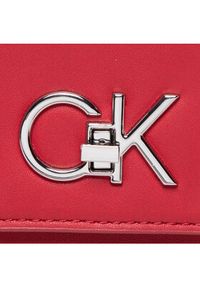 Calvin Klein Torebka Re-Lock Ew Conv Crossbody K60K609624 Czerwony. Kolor: czerwony. Materiał: skórzane #2