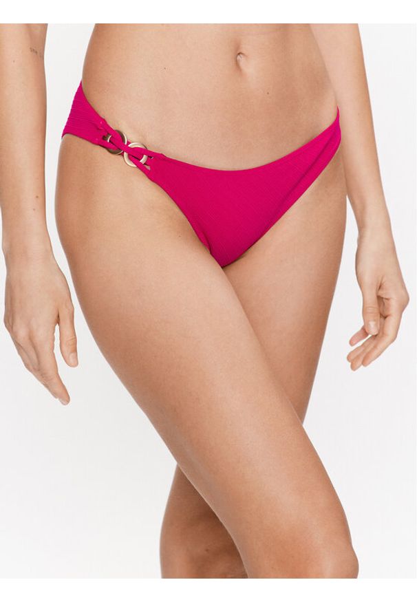 SELMARK - Selmark Dół od bikini BH207 Różowy. Kolor: różowy. Materiał: syntetyk