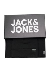 Jack & Jones - Jack&Jones Zestaw Szalik i Czapka 12163827 Czarny. Kolor: czarny. Materiał: syntetyk #4