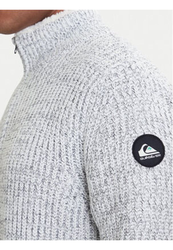 Quiksilver Kardigan Boketto EQYSW03324 Szary Regular Fit. Kolor: szary. Materiał: bawełna