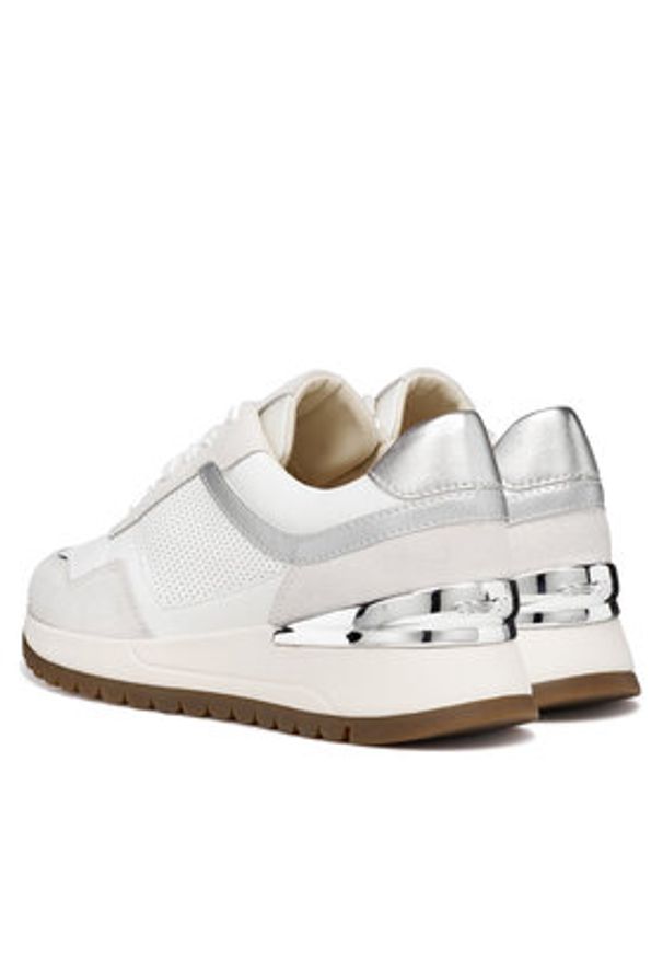 Geox Sneakersy D Desya D6500A 08522 C1352 Biały. Kolor: biały. Materiał: skóra