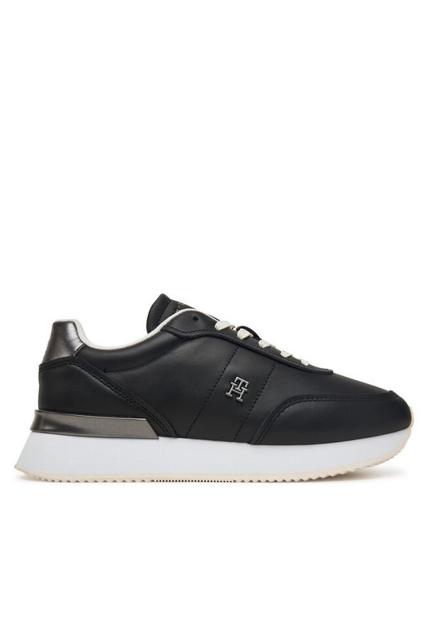 TOMMY HILFIGER - Sneakersy Tommy Hilfiger. Kolor: czarny