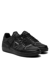 Guess Sneakersy Sava Low FMTSAL PAC12 Czarny. Kolor: czarny. Materiał: skóra #5