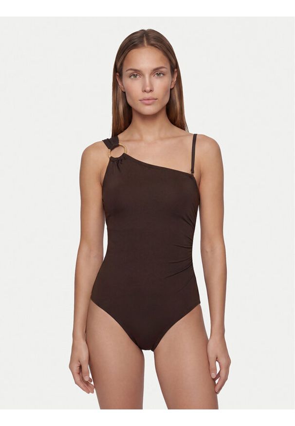 MICHAEL Michael Kors Strój kąpielowy MM7M524 Brązowy. Kolor: brązowy. Materiał: syntetyk