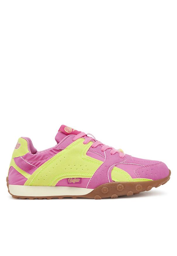 Buffalo Sneakersy Azura 1636438 Różowy. Kolor: różowy. Materiał: skóra