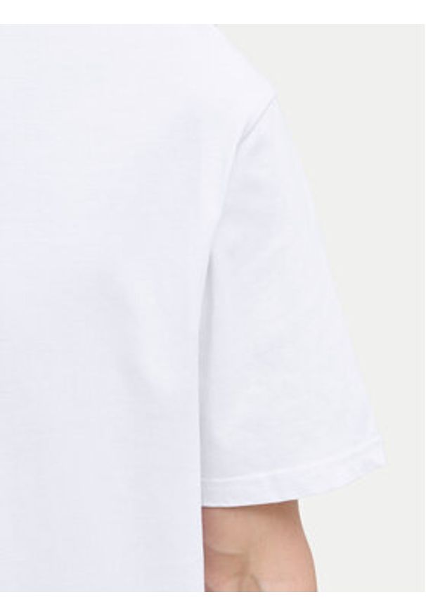 Jack & Jones T-Shirt Soho 12278787 Biały Relaxed Fit. Kolor: biały. Materiał: bawełna