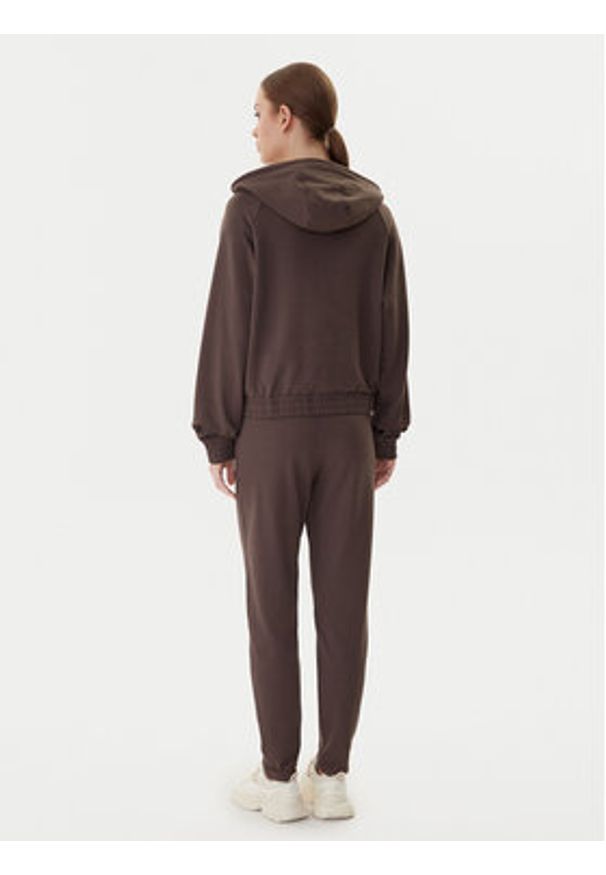 EA7 Emporio Armani Dres 7W000687 AF12502 U6063 Brązowy Regular Fit. Kolor: brązowy. Materiał: bawełna