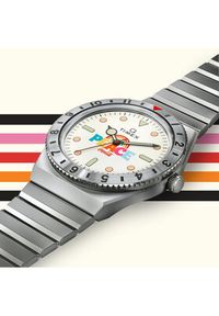 Timex Zegarek Lab Archive 1971 Unity Collection TW2V25800 Srebrny. Kolor: srebrny. Styl: wakacyjny #7