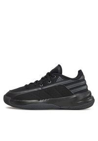 Adidas - adidas Sneakersy Front Court ID8591 Czarny. Kolor: czarny. Materiał: skóra