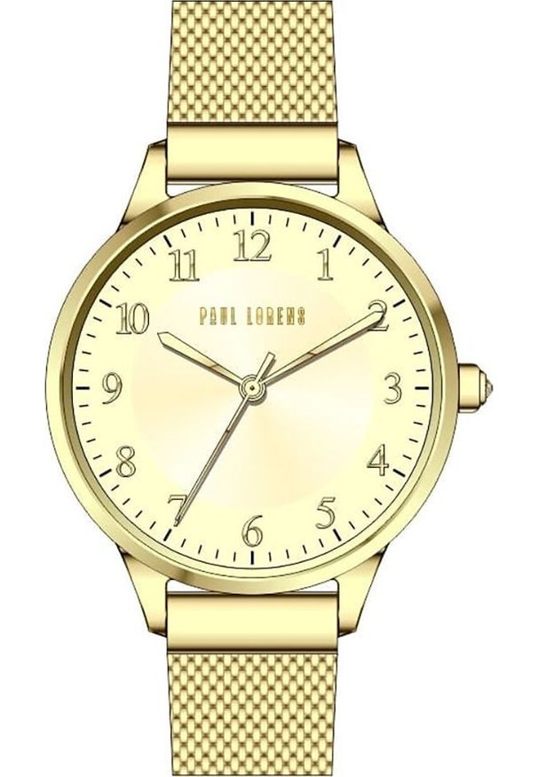 Paul Lorens - ZEGAREK DAMSKI PAUL LORENS - PL12189B-4D1 (zg550d) + BOX