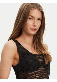 Guess Top W5YR29 Z37G0 Czarny Regular Fit. Kolor: czarny. Materiał: syntetyk #3