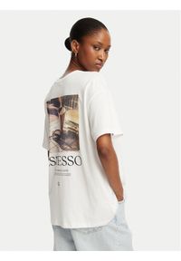 only - ONLY T-Shirt Vivvi 15346761 Biały Regular Fit. Kolor: biały. Materiał: bawełna #1