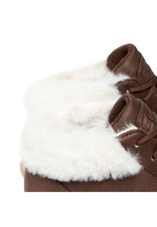 skechers - Skechers Sneakersy Warm Seeker 167258/CHOC Brązowy. Kolor: brązowy. Materiał: materiał