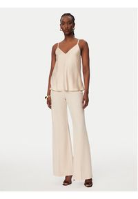 Rinascimento Top CFC0127685003 Beżowy Regular Fit. Kolor: beżowy. Materiał: syntetyk #4