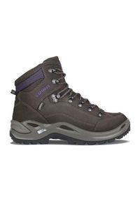Buty trekkingowe damskie Lowa Renegade Gtx Mid. Wysokość cholewki: za kostkę. Zapięcie: sznurówki. Kolor: czarny. Materiał: guma, materiał, syntetyk. Szerokość cholewki: normalna