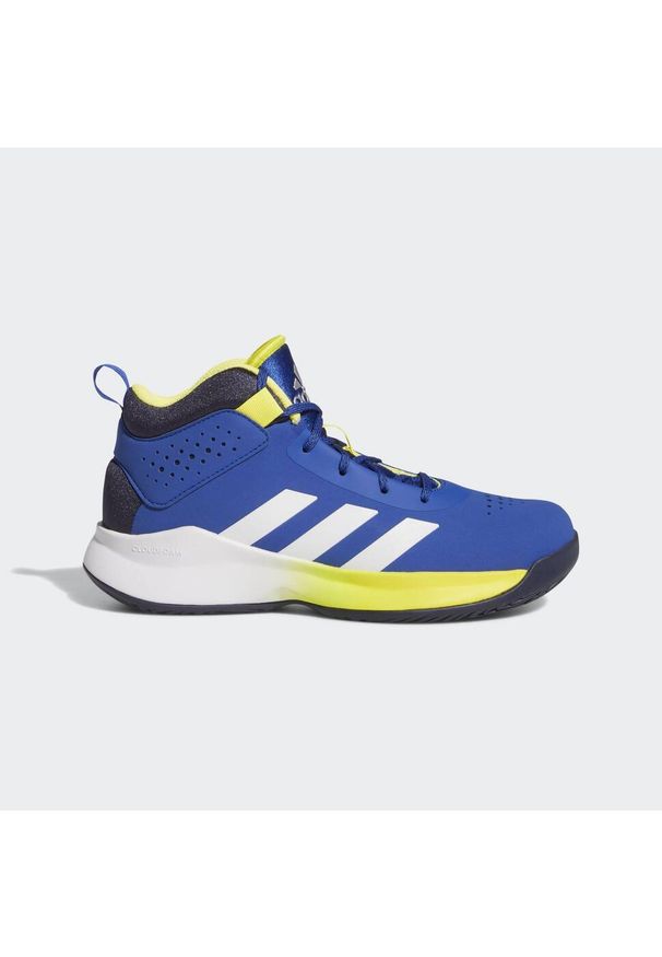 Buty do chodzenia dla dzieci Adidas Cross Em Up 5 K Wide Junior. Kolor: niebieski, wielokolorowy, biały. Sport: turystyka piesza