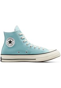 Buty sportowe Converse Chuck 70. Kolor: niebieski. Materiał: materiał. Sport: skateboard #1