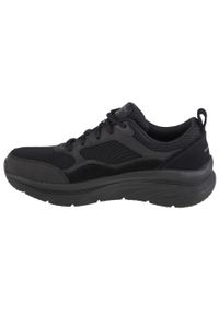 skechers - Buty do chodzenia męskie, Skechers D'Lux Walker New Moment. Kolor: czarny. Sport: turystyka piesza