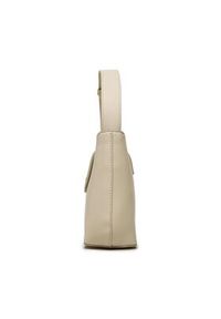 Calvin Klein Torebka Re-Lock Shoulder Bag Md K60K610769 Beżowy. Kolor: beżowy. Materiał: skórzane #3