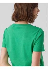 Vero Moda T-Shirt 10243889 Zielony Regular Fit. Kolor: zielony. Materiał: bawełna #5