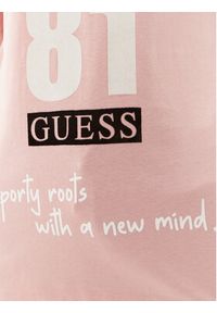 Guess T-Shirt V3BI00 KA260 Różowy Relaxed Fit. Kolor: różowy. Materiał: bawełna #4