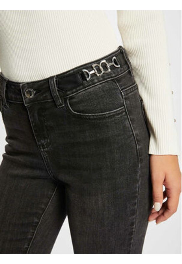 Morgan Jeansy 232-POMELO Szary Skinny Fit. Kolor: szary