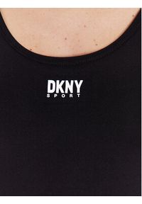 DKNY Sport Dres DP2D4738 Czarny Classic Fit. Kolor: czarny. Materiał: syntetyk